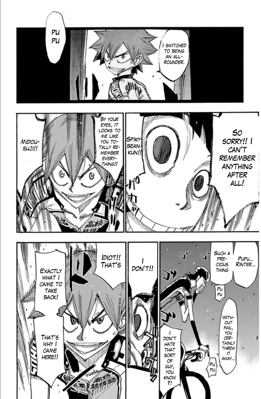 Yowamushi Pedal chapter 341 page 5