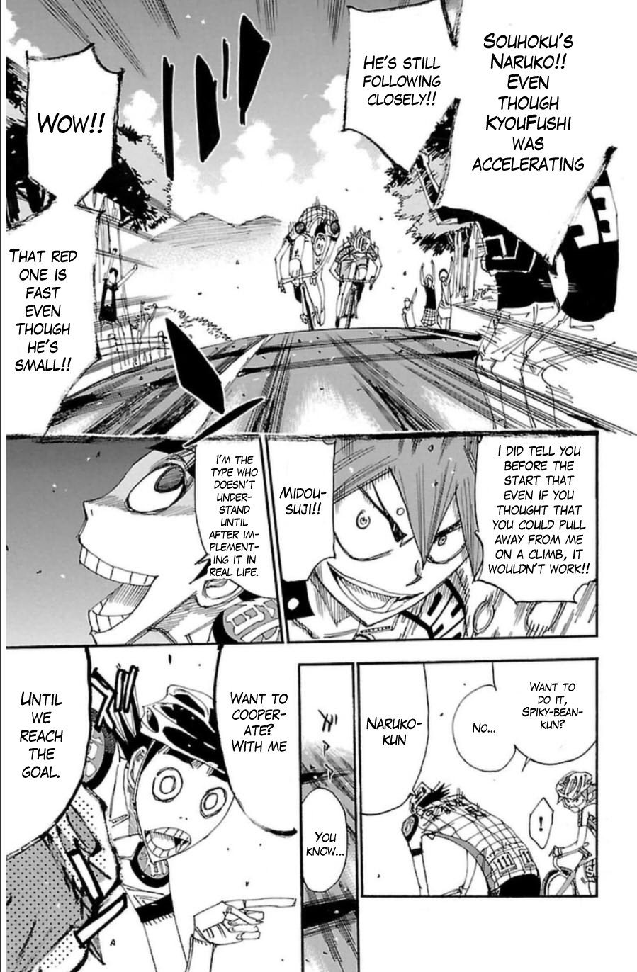 Yowamushi Pedal chapter 341 page 9