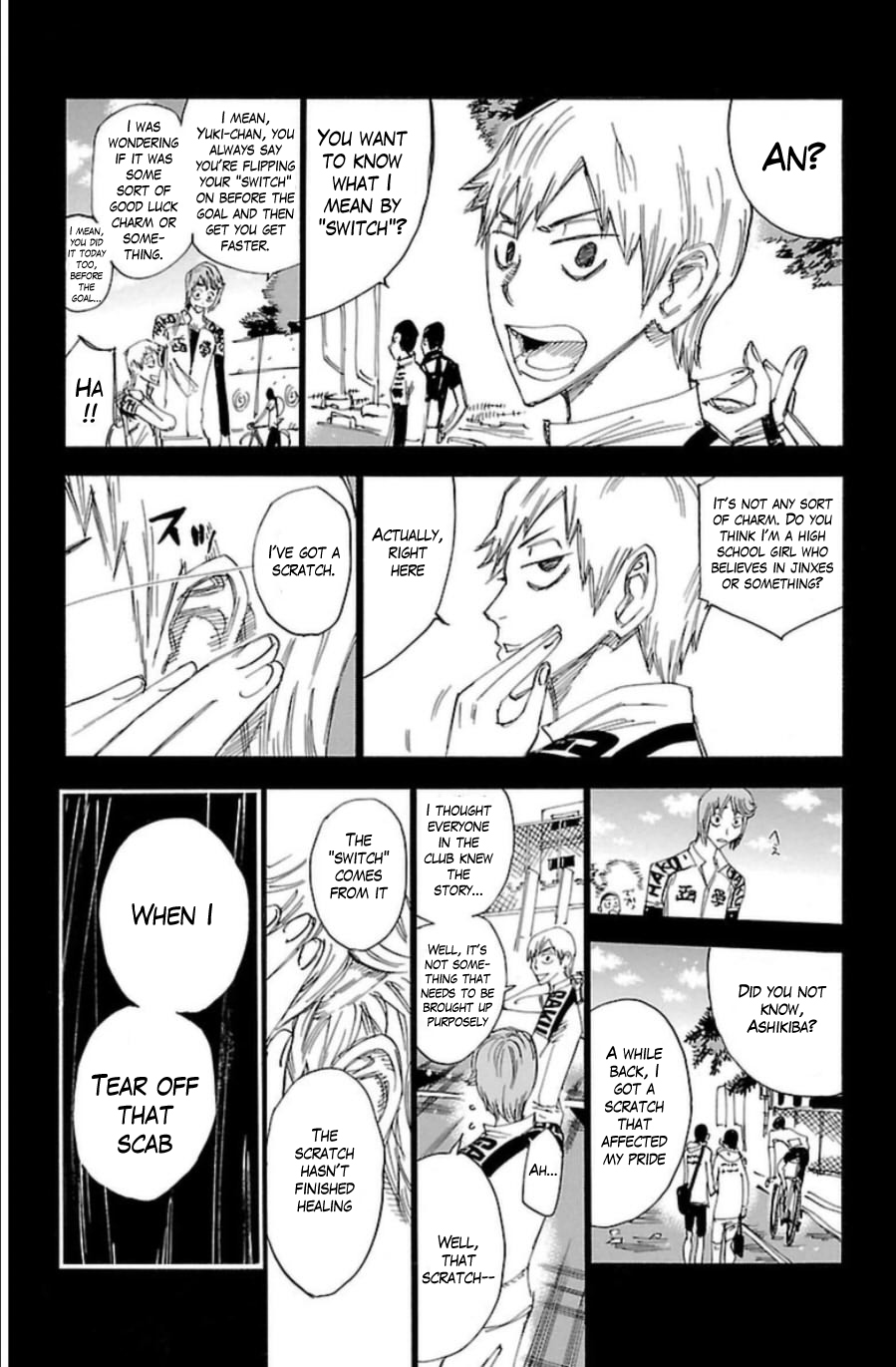 Yowamushi Pedal chapter 342 page 6