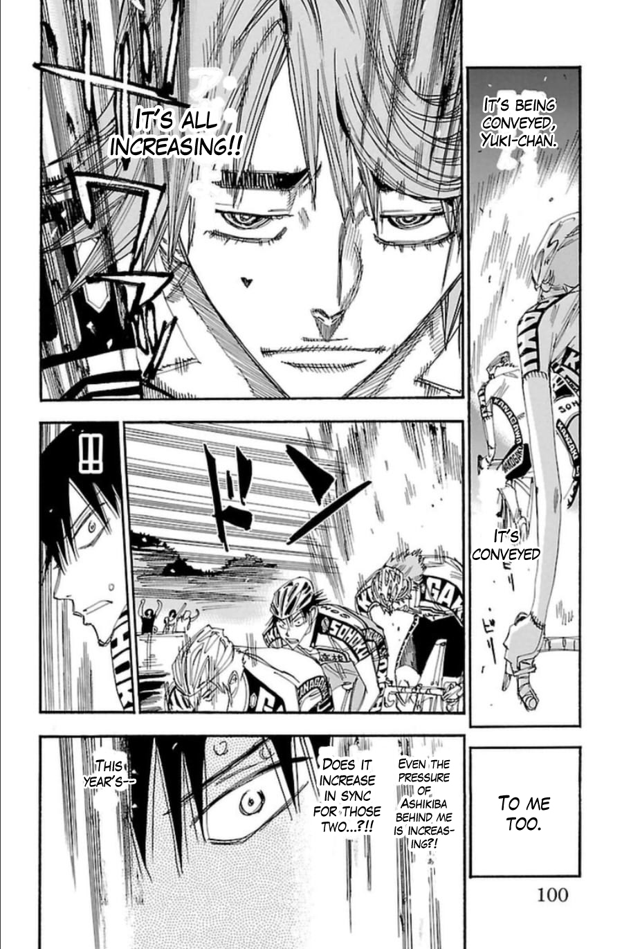 Yowamushi Pedal chapter 342 page 9