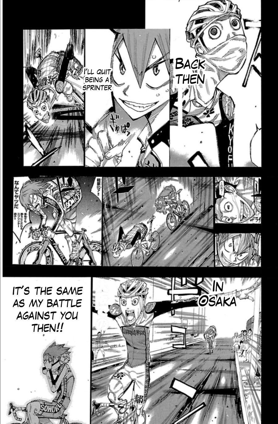 Yowamushi Pedal chapter 343 page 11