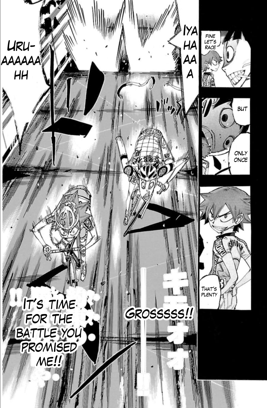 Yowamushi Pedal chapter 343 page 13