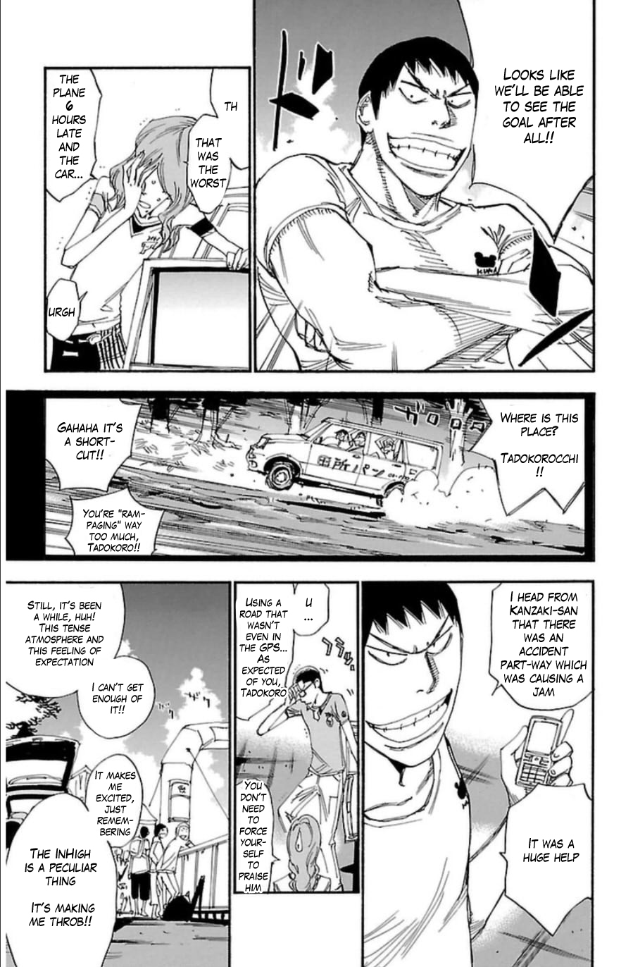 Yowamushi Pedal chapter 343 page 15