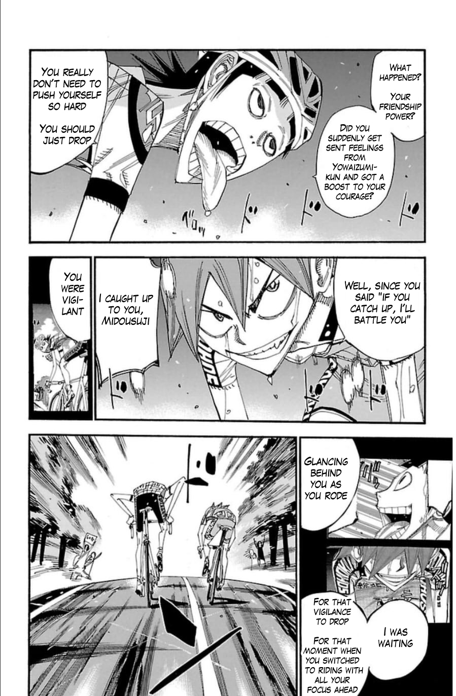 Yowamushi Pedal chapter 343 page 6