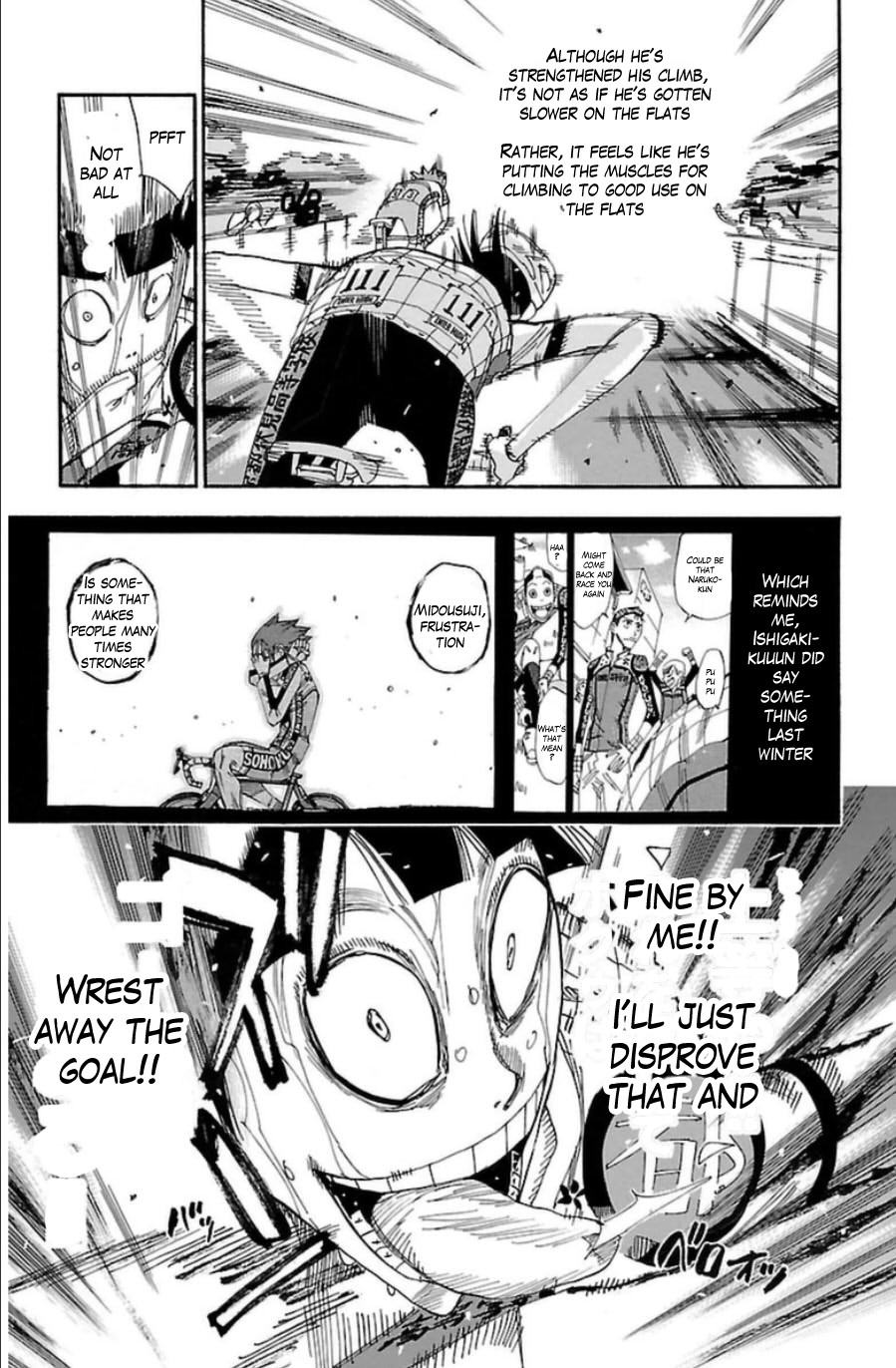 Yowamushi Pedal chapter 344 page 12