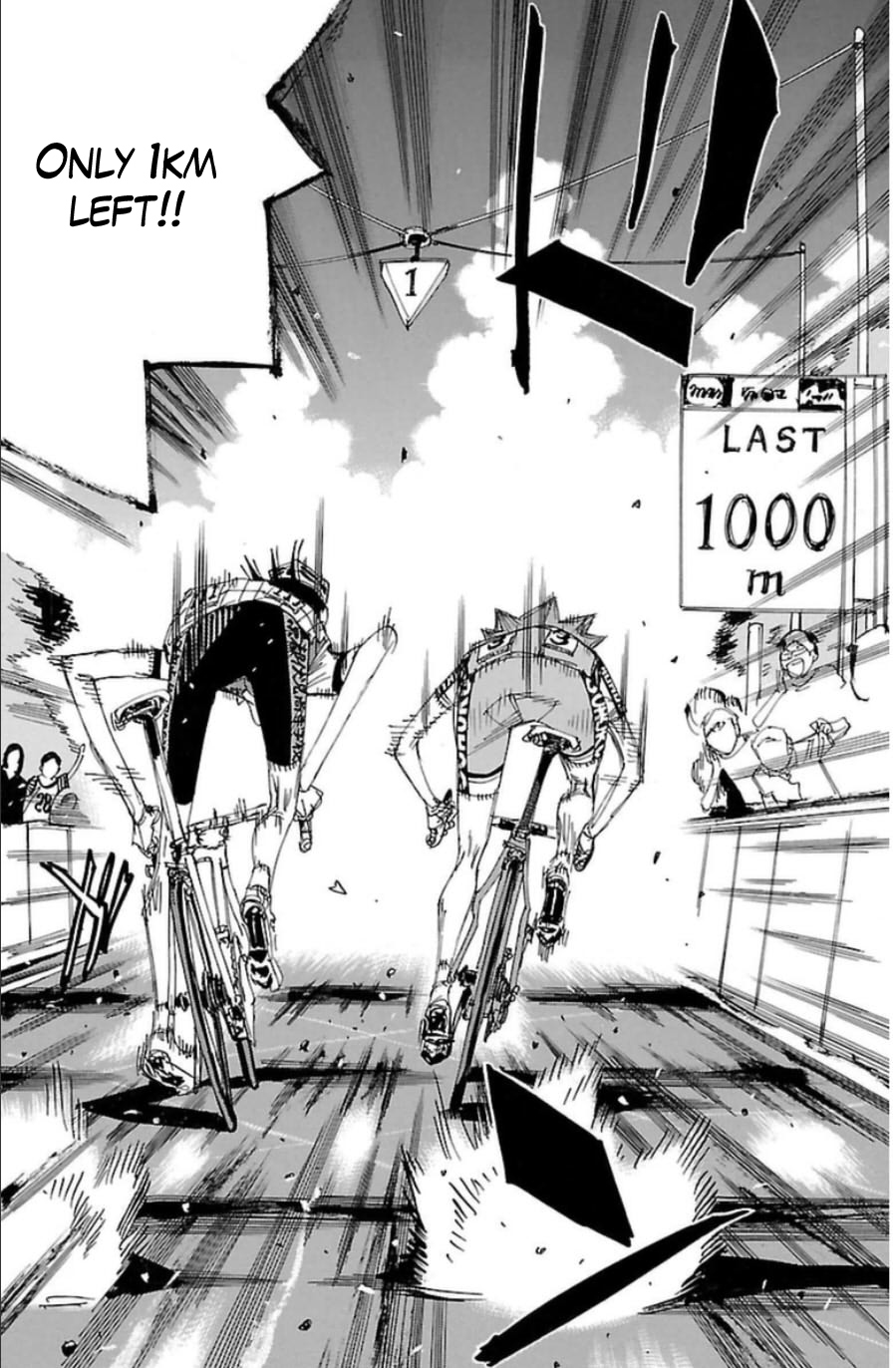 Yowamushi Pedal chapter 344 page 13