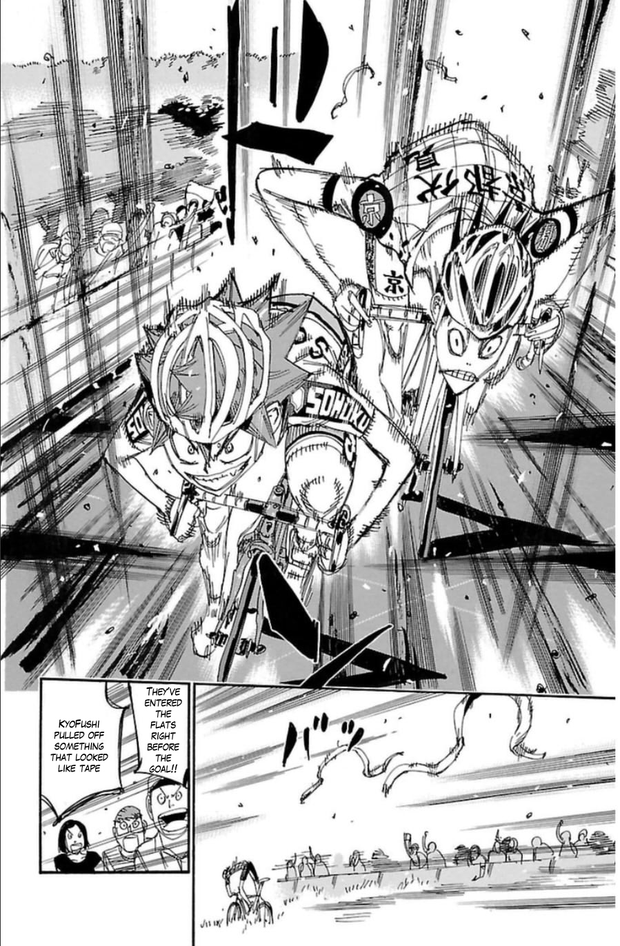 Yowamushi Pedal chapter 344 page 3