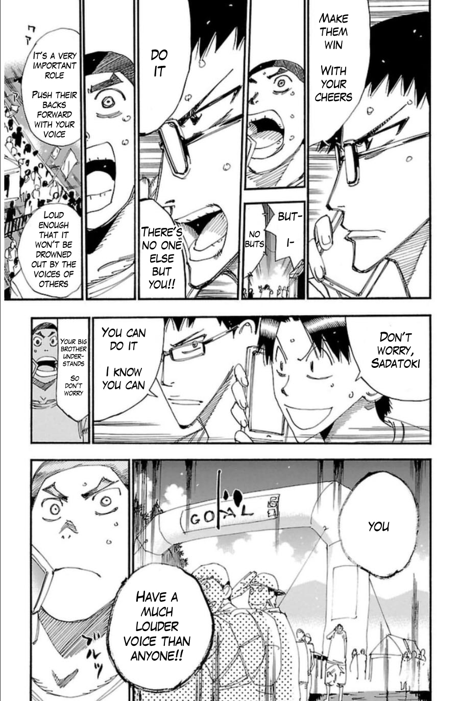 Yowamushi Pedal chapter 344 page 8