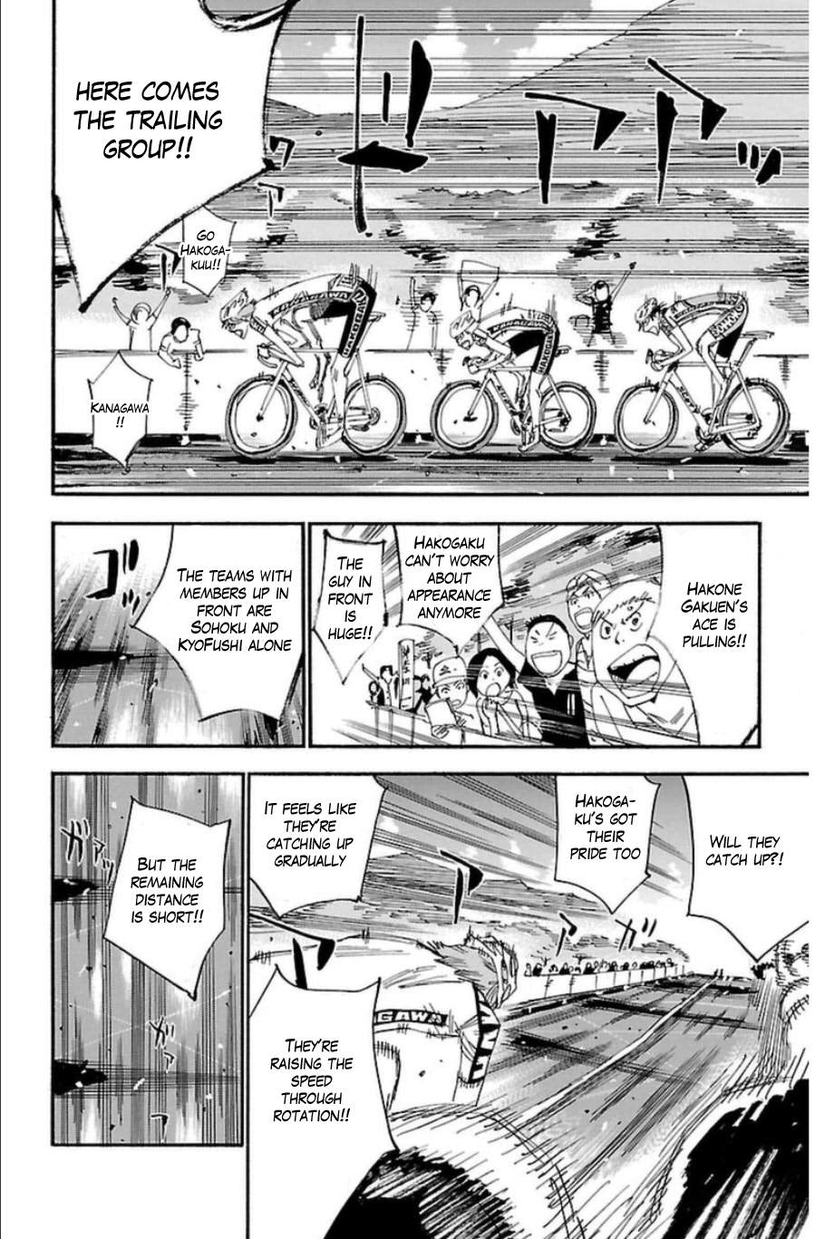 Yowamushi Pedal chapter 345 page 10