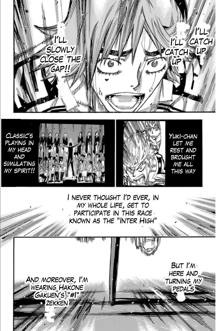 Yowamushi Pedal chapter 345 page 12