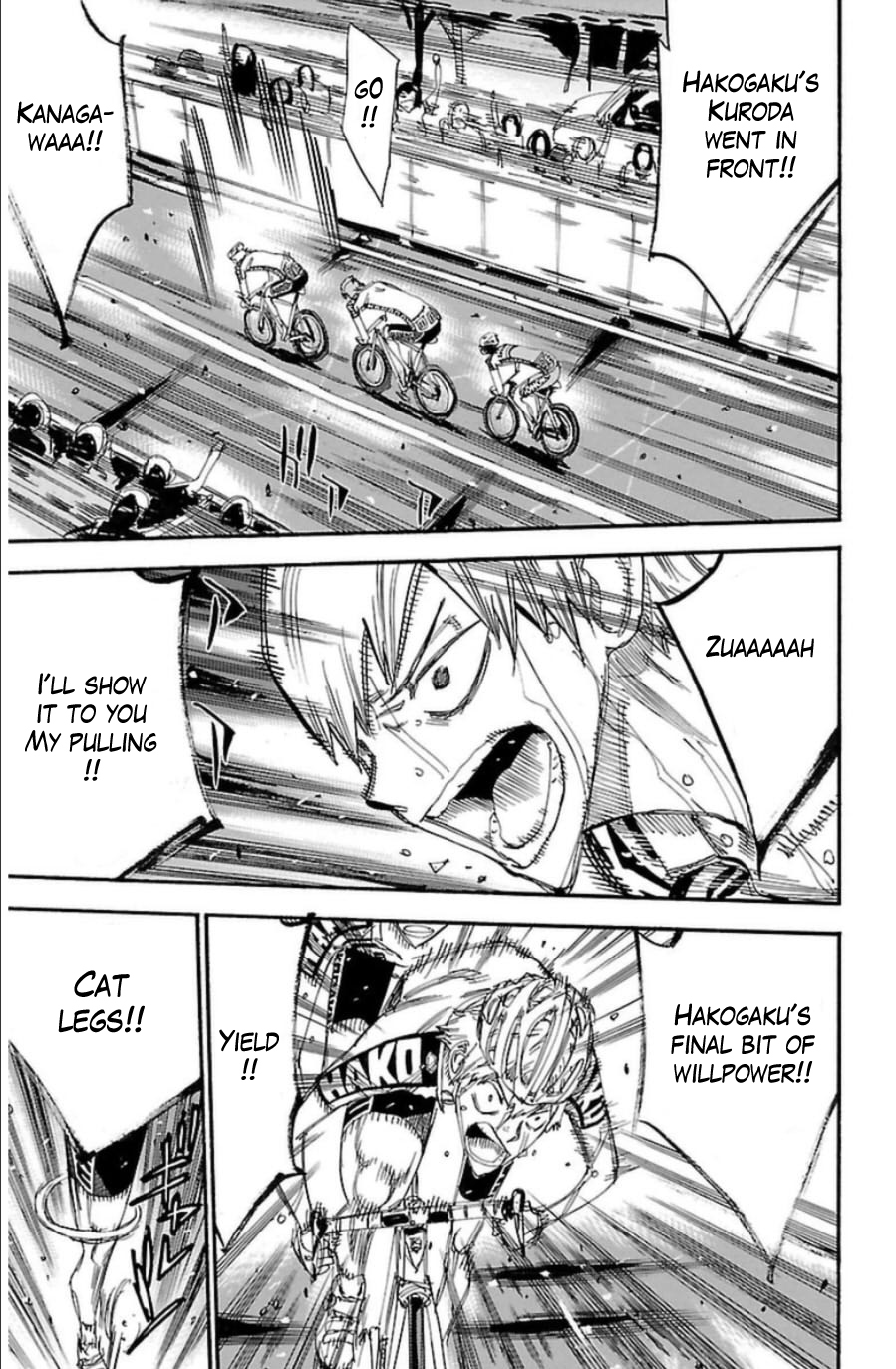 Yowamushi Pedal chapter 345 page 18