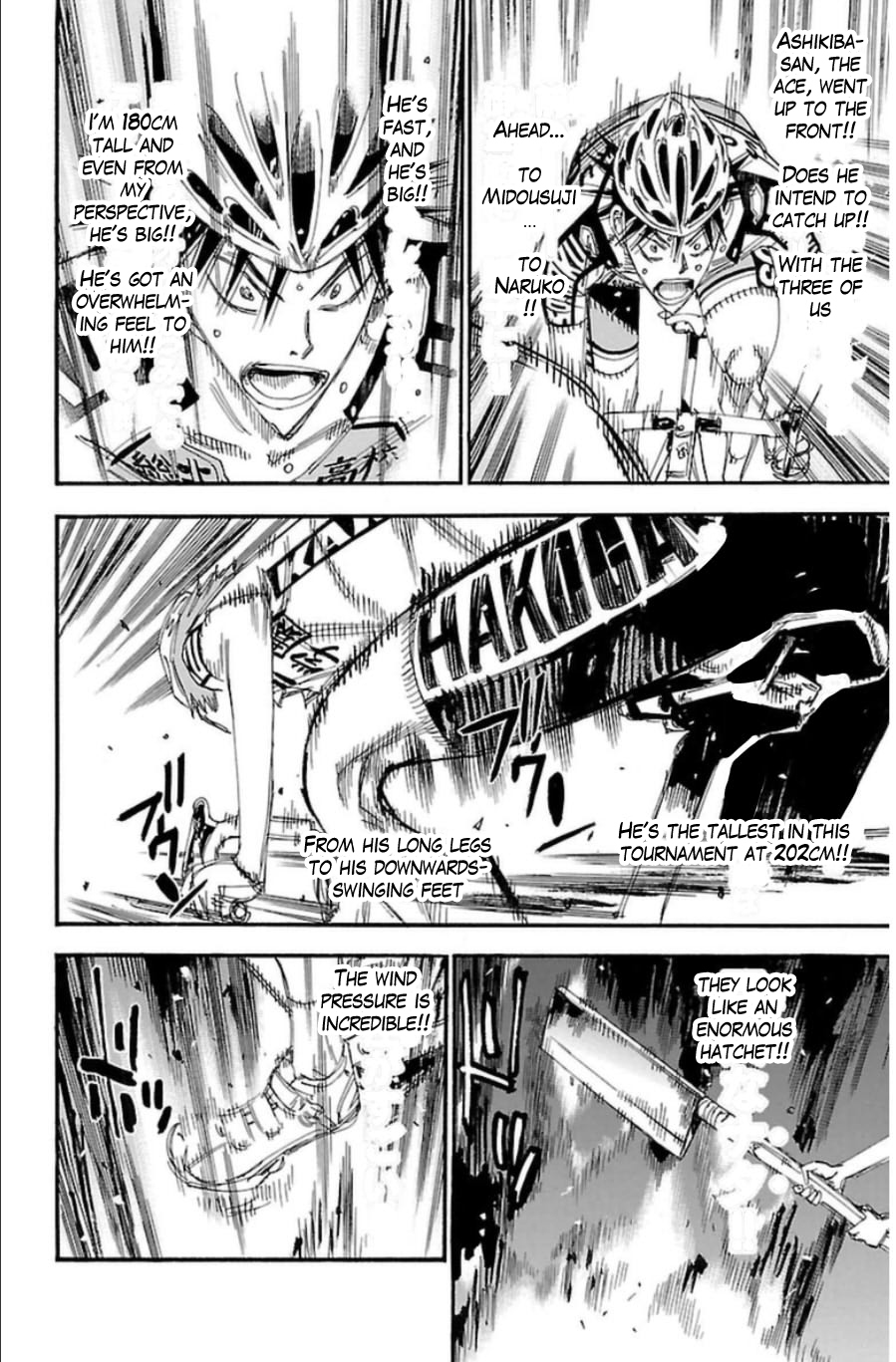 Yowamushi Pedal chapter 345 page 7