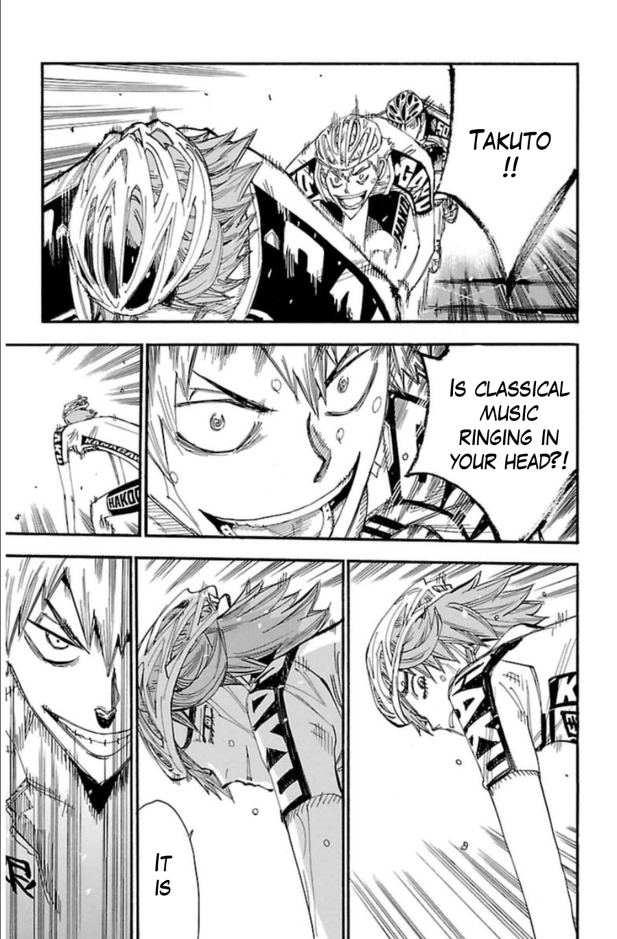 Yowamushi Pedal chapter 345 page 8