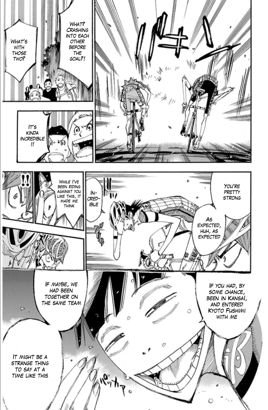 Yowamushi Pedal chapter 346 page 10