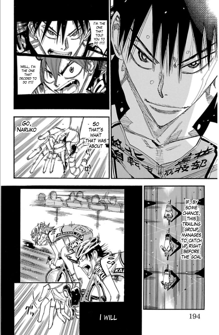 Yowamushi Pedal chapter 346 page 18