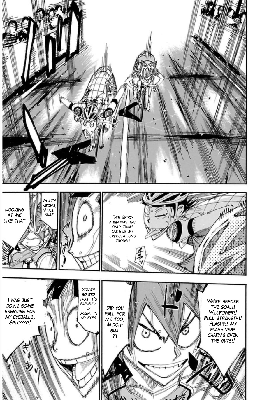 Yowamushi Pedal chapter 346 page 8