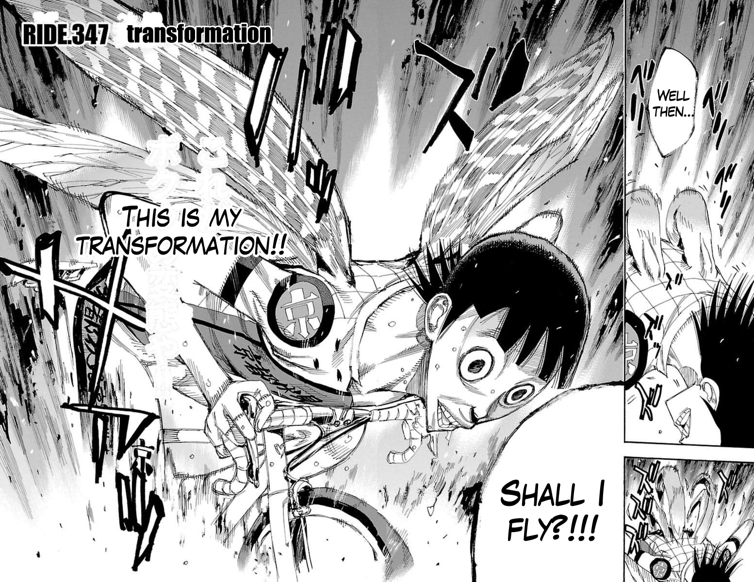 Yowamushi Pedal chapter 347 page 2