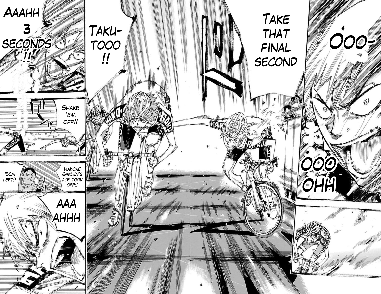 Yowamushi Pedal chapter 348 page 8