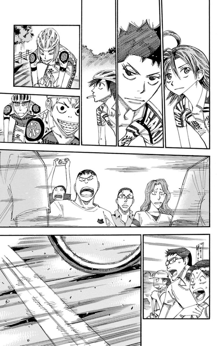 Yowamushi Pedal chapter 349 page 18