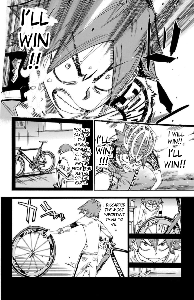 Yowamushi Pedal chapter 349 page 8