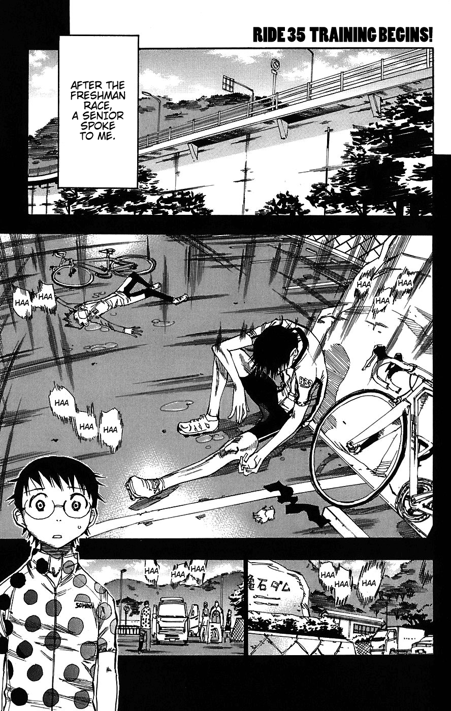 Yowamushi Pedal chapter 35 page 4