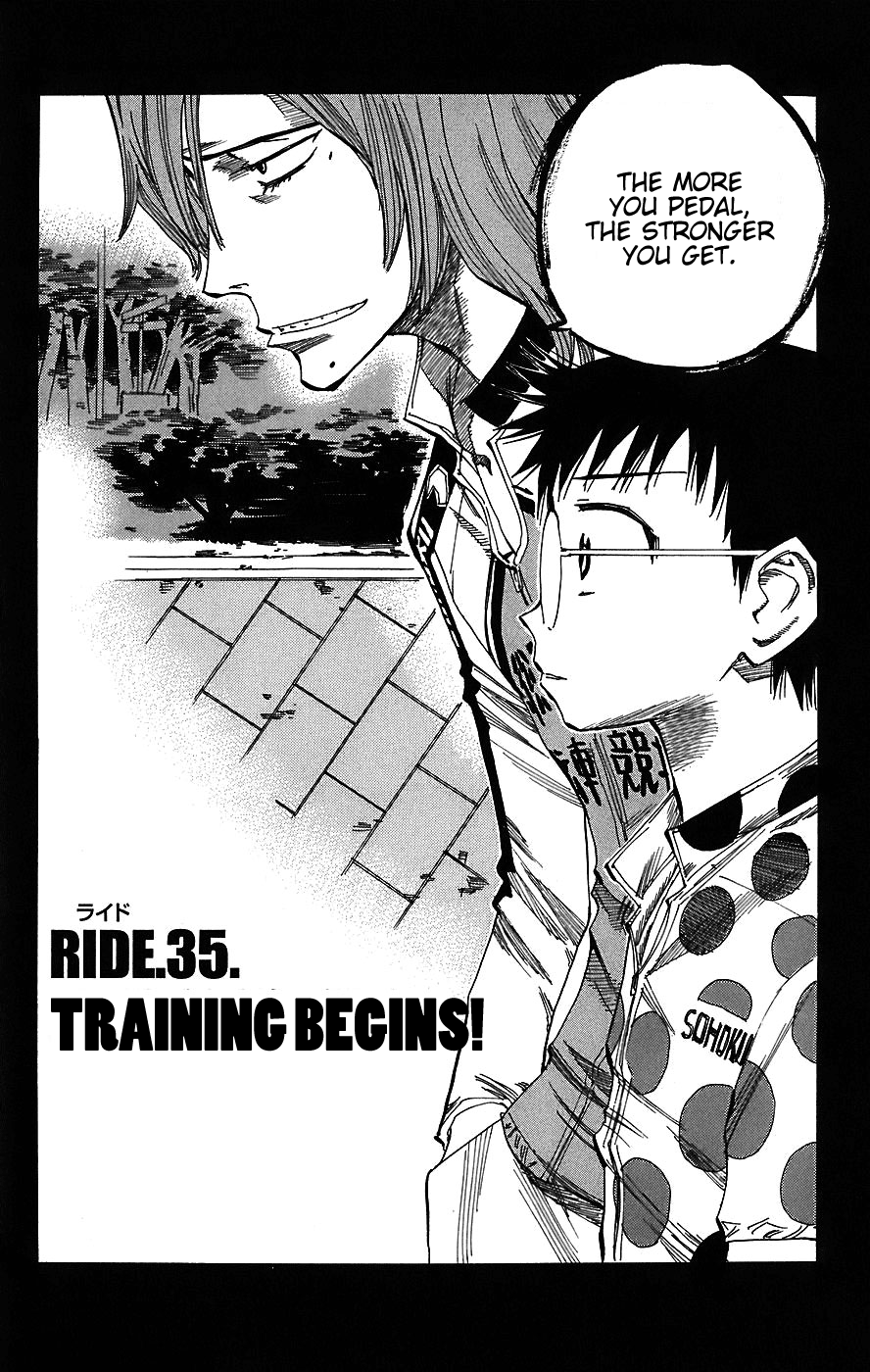 Yowamushi Pedal chapter 35 page 7