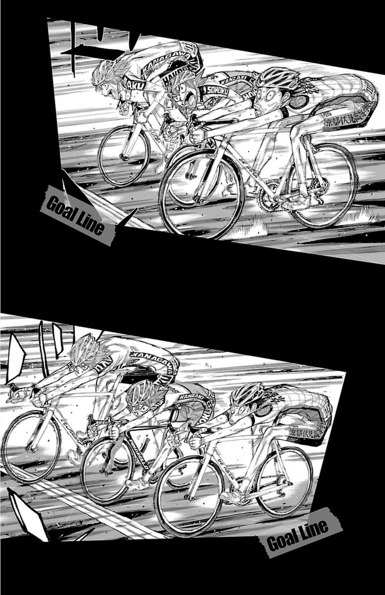 Yowamushi Pedal chapter 350 page 3