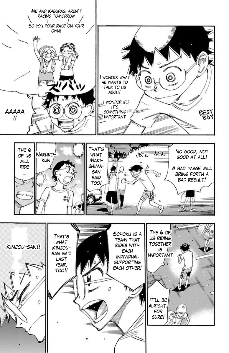 Yowamushi Pedal chapter 351 page 13