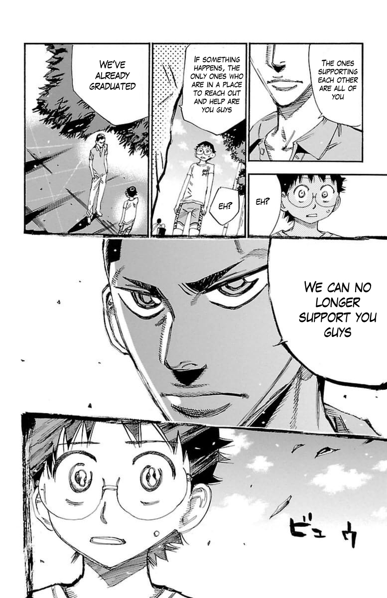 Yowamushi Pedal chapter 351 page 17