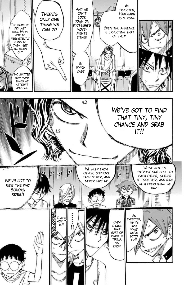 Yowamushi Pedal chapter 352 page 4