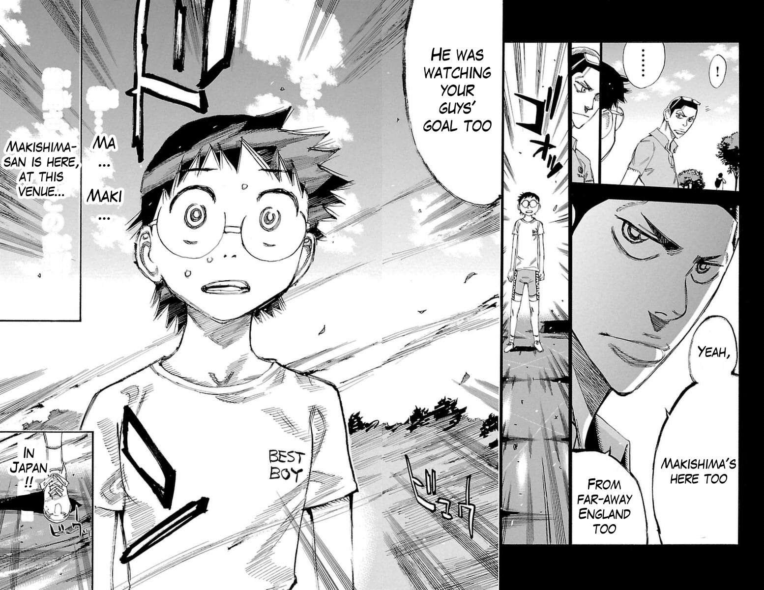 Yowamushi Pedal chapter 352 page 9