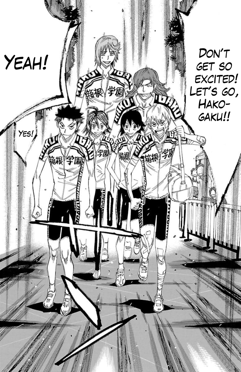 Yowamushi Pedal chapter 355 page 12