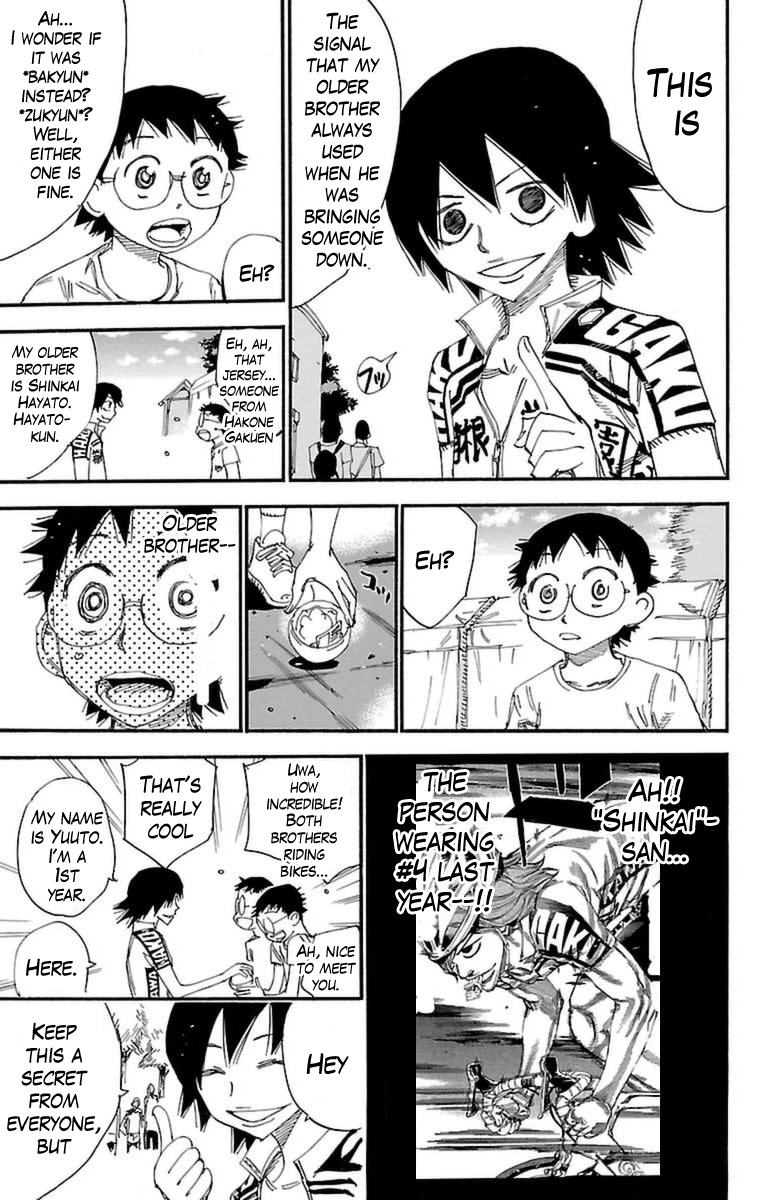 Yowamushi Pedal chapter 355 page 19