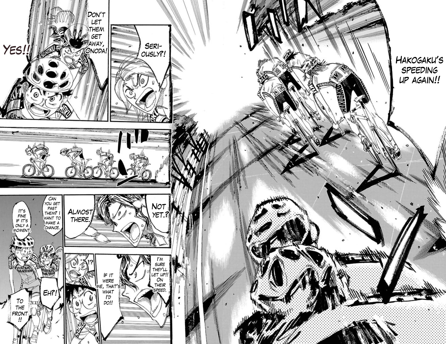 Yowamushi Pedal chapter 357 page 23