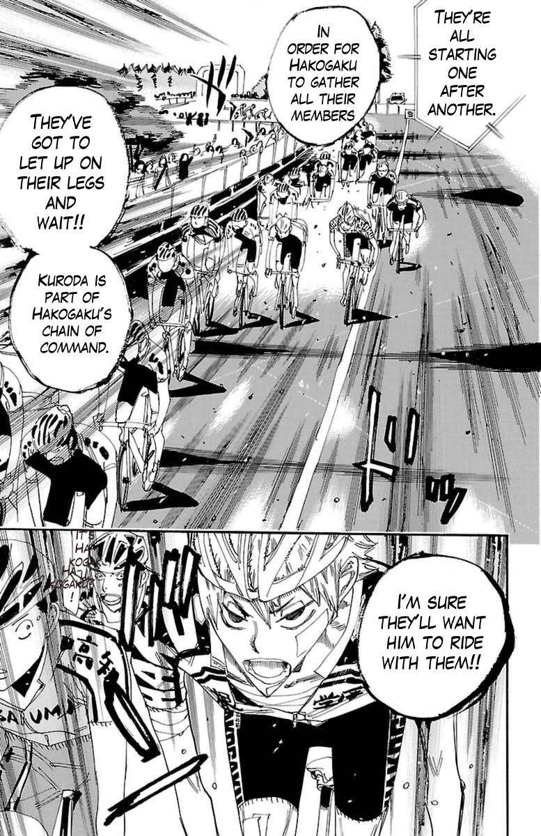 Yowamushi Pedal chapter 357 page 27