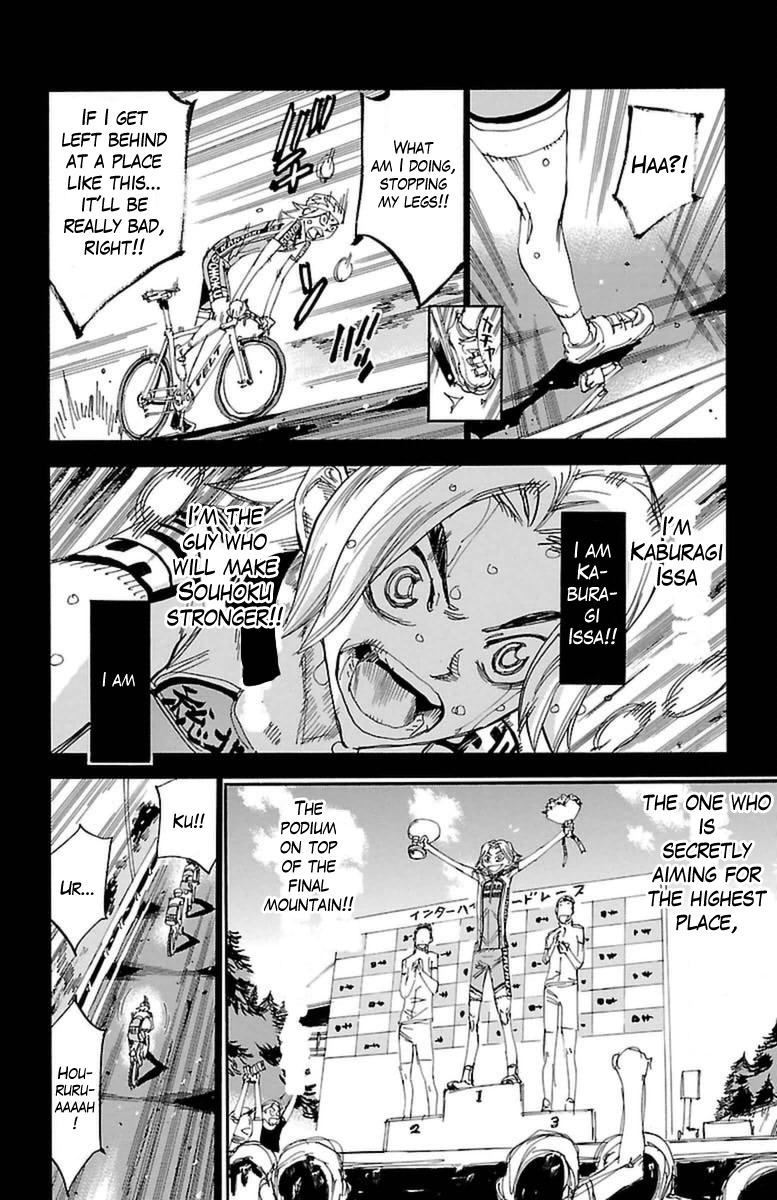 Yowamushi Pedal chapter 358 page 9