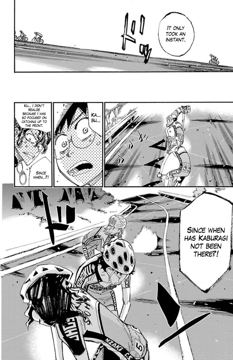 Yowamushi Pedal chapter 359 page 17