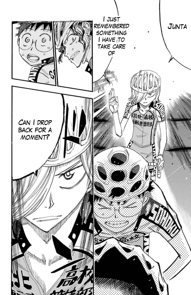 Yowamushi Pedal chapter 360 page 16