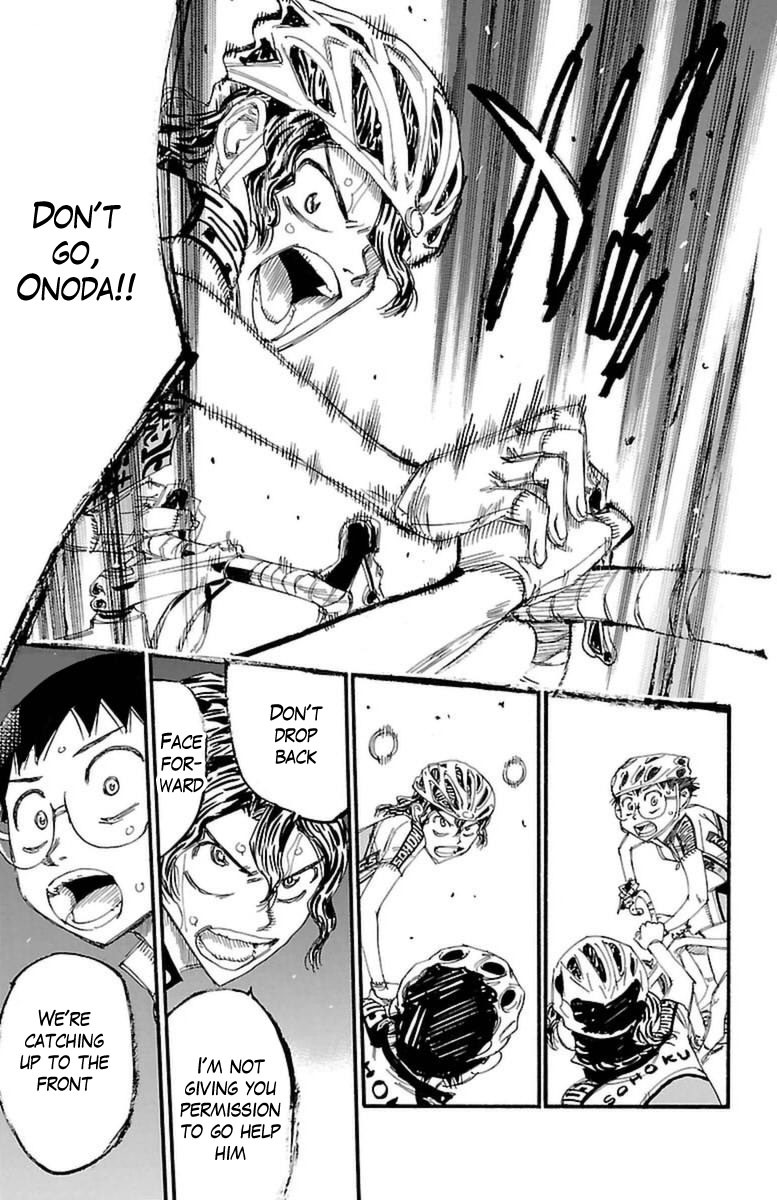 Yowamushi Pedal chapter 360 page 8