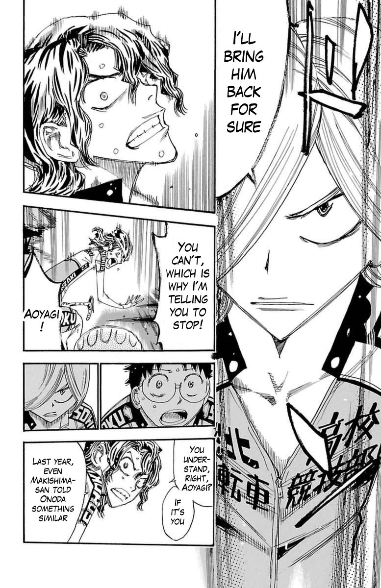 Yowamushi Pedal chapter 361 page 3