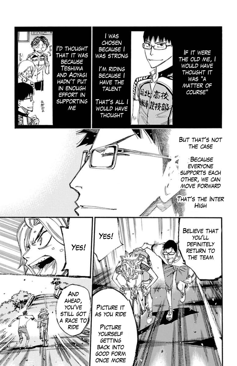 Yowamushi Pedal chapter 362 page 12