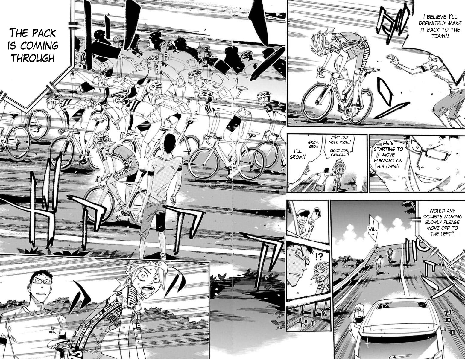 Yowamushi Pedal chapter 362 page 14