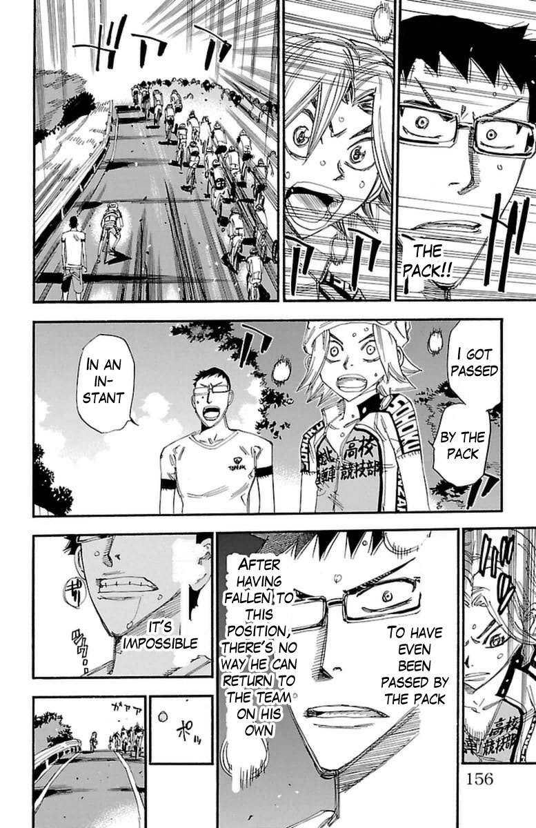 Yowamushi Pedal chapter 362 page 15