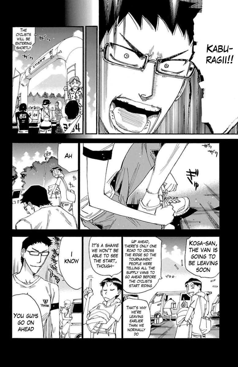 Yowamushi Pedal chapter 362 page 5