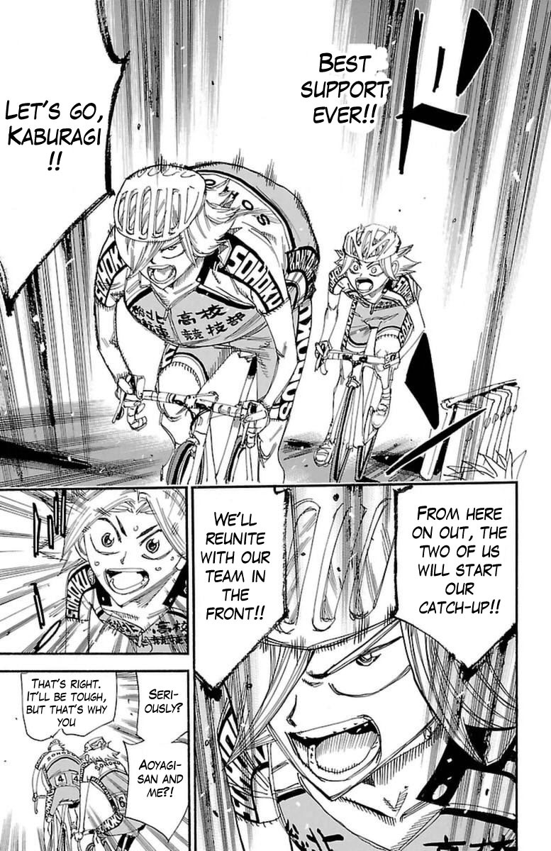 Yowamushi Pedal chapter 363 page 10