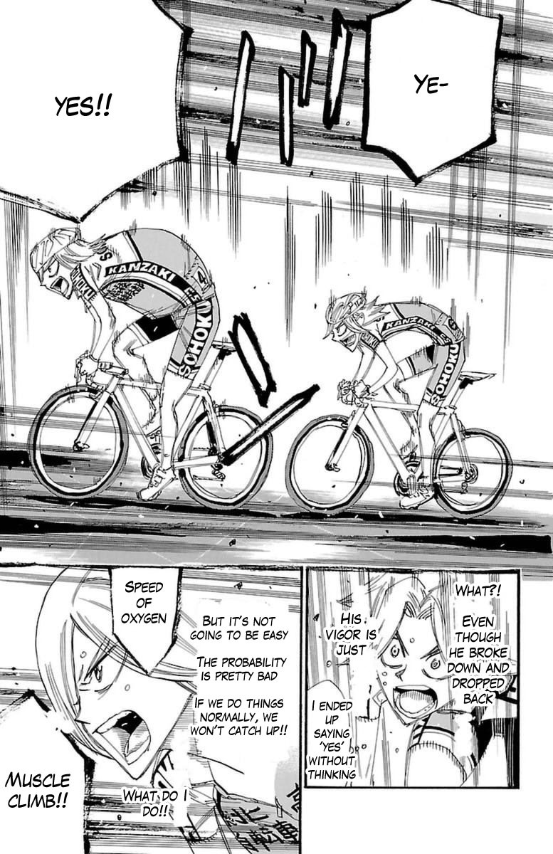 Yowamushi Pedal chapter 363 page 12