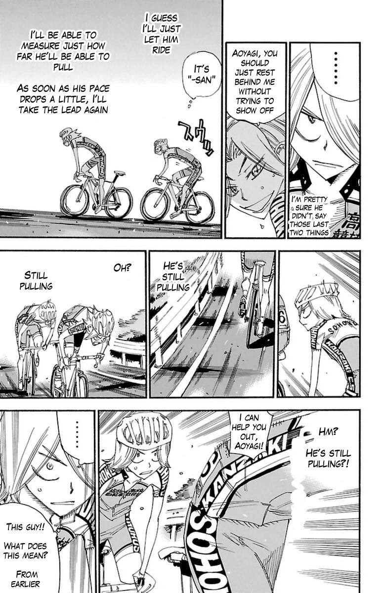 Yowamushi Pedal chapter 363 page 19