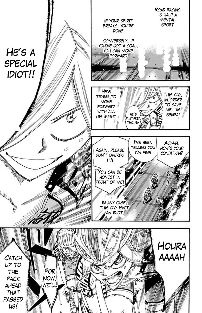 Yowamushi Pedal chapter 363 page 21