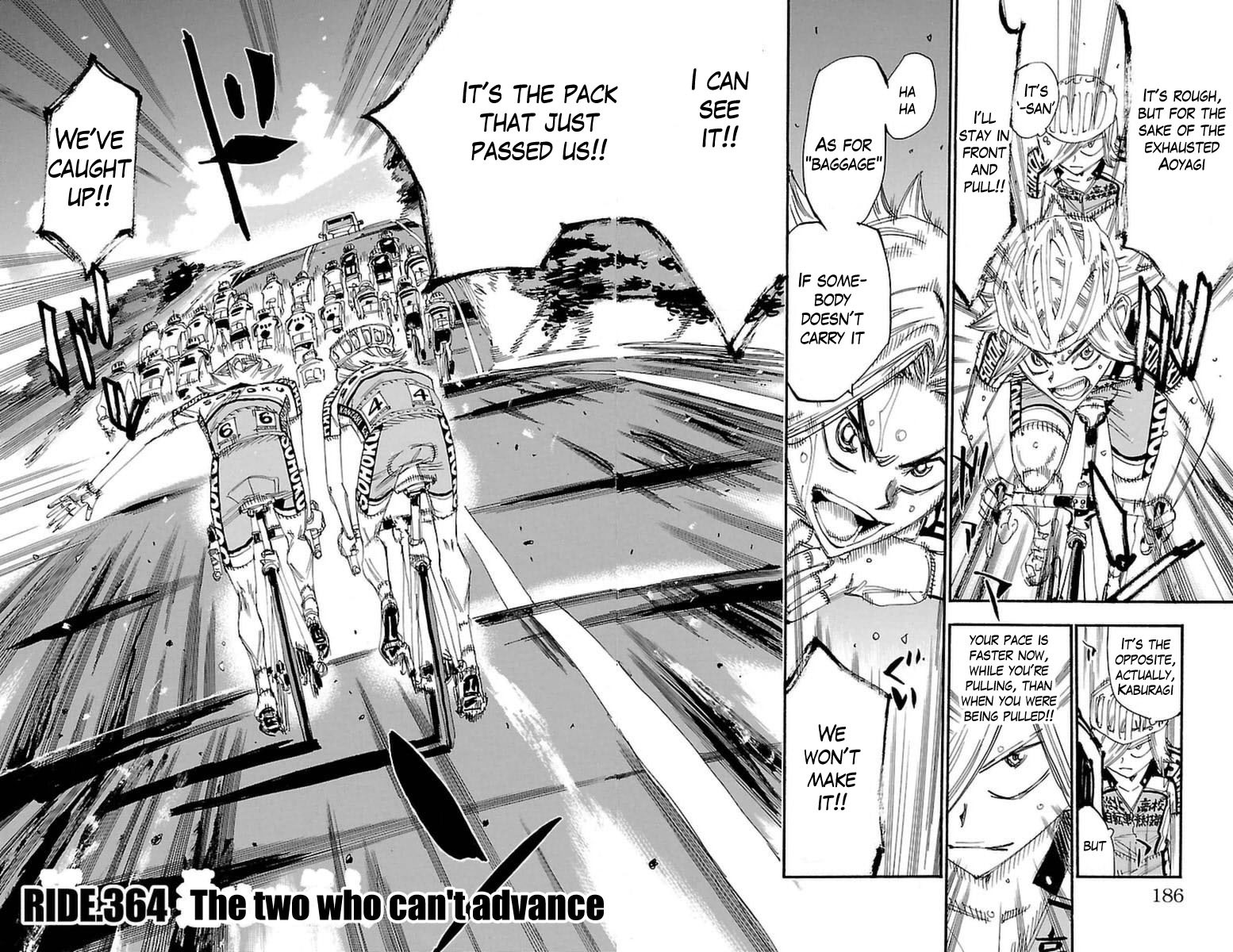 Yowamushi Pedal chapter 364 page 2