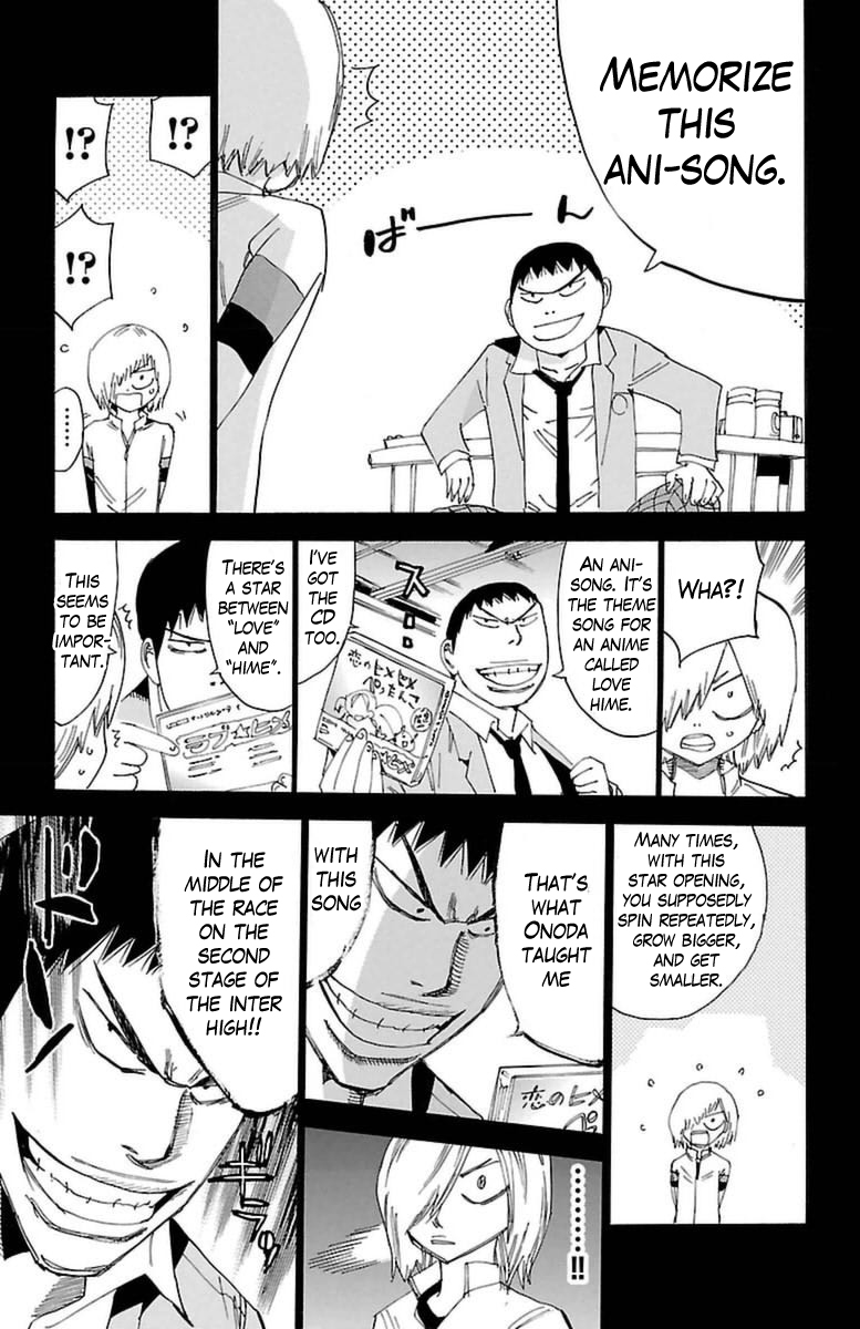 Yowamushi Pedal chapter 365 page 10